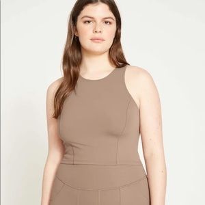 NWT- Universal Standard Next—to—Naked Cropped Tank